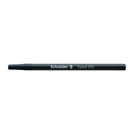 Schneider Topball 850, Rollerball Refill, Box of 10 Refills, Black Ink (8501), Multicolor (RS8501)