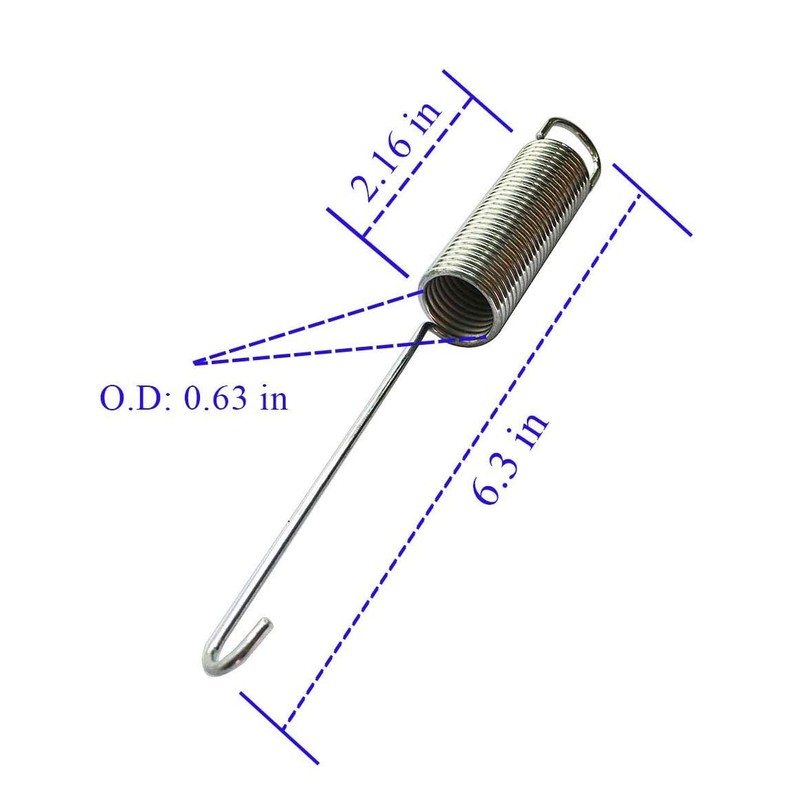 Washing Machine Kit 3 pcs Suspension Spring WP63907 & 1