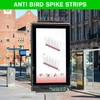 Bird Spikes 15 Feet Stainless Steel Pigeon Deterrent Spikes for