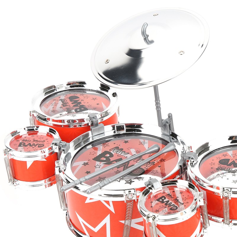 Kids Instrument Drum Set for Toddler Educational Percussion Simulation Instrument