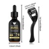 EAST MOON Beard Growth Kit - Serum & Roller Set