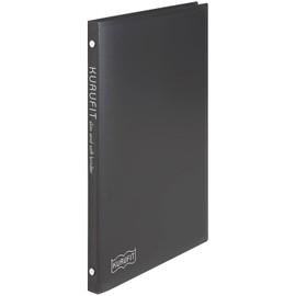Maruman F020-05 Kurufit Loose Leaf Binder, B5, 26 Holes, Black