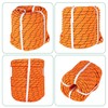 Super-Skin 1/2 in Polyester Rope 200 FT Nylon Pulling Rope
