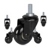 8T8 Office Chair Caster Wheels Replacement 2 Inch, Heavy Duty