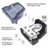 Recoil PBT-S04 2 Pack Premium Solid Brass Positive Negative Battery