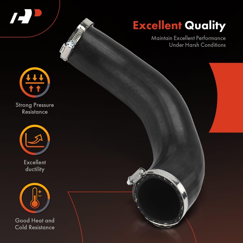 A-Premium Turbocharger Intercooler Hose Compatible with Volvo XC60 2015-2017, S60