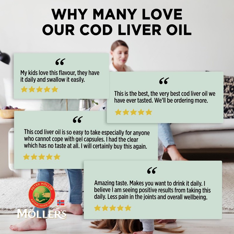 M?LLER'S Mollers ? | Omega 3 Cod Liver Oil |
