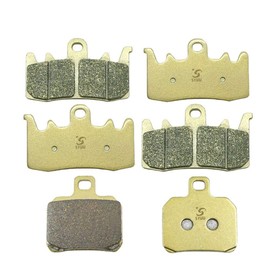 S SYUU Motorcycle Front Rear Brake Pads Compatible with Ducati 939 821 hypermotard 2013-2015 1262 Xdiavel 2014-2017 959 899 Panigale FA630F FA266R