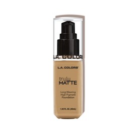L.A. COLORS Truly Matte Foundation, Medium Beige CLM355