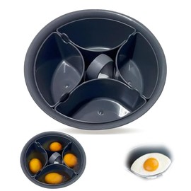 Mtlhbcg Thermomix Egg Cooker Compatible with TM5 TM6 TM31, Egg Cooker Holder, Egg Cooker 4 Eggs Egg Boiler, 2-in-1 Egg Boiler, Combined Eggs, Poaching Eggs in TM/MC, Thermomix Accessories, Thermomix