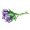 10pcs Artificial Tulip Flowers High Simulation Flowers Decor for Living