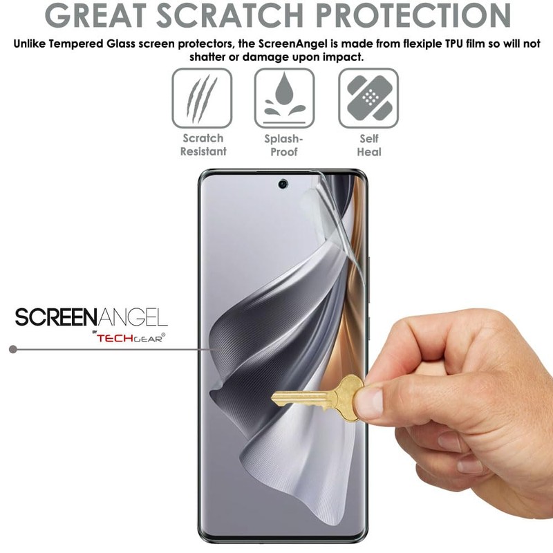 TECHGEAR [2 Pack Screen Protector fits Oppo Reno 10 5G