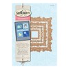 Spellbinders S4-318 Nestabilities Fleur De Lis Squares Dies