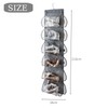 HAN SHENG 12 Pockets Hanging Shoe Organizer Dual Sided Shoe