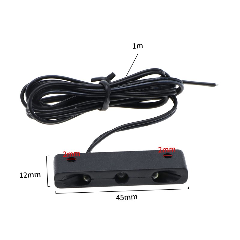 eMagTech Number Plate Light DC12V Number Plate Lamp 3LED with