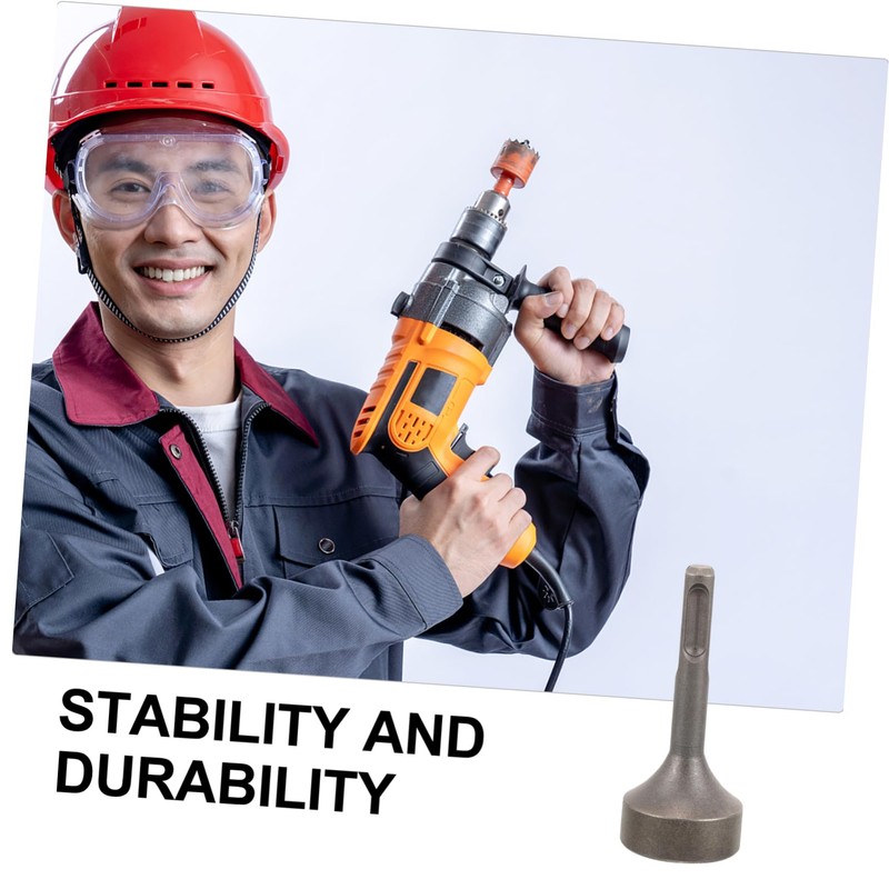 Operitacx 4pcs Ground Rod Driver Hammer Drills Stainless Steel Tool