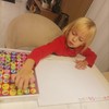 KRUZZEL 60 Piece Plastic Stamp Set for Children Self-Inking Animals