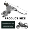 KVAEY Motorcycle Clutch Lever, 7/8" 22mm Left Handlebar Folding Brake