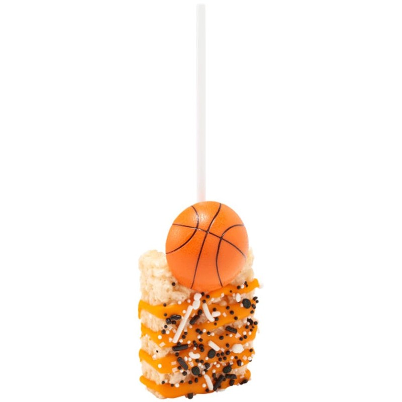 Basketball Cupcake Rings - 12 ct