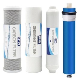 IPW Industries Inc. 4 Stage Water Filter Kit Compatible With The AXEON® RF-4000 (209528) Series Reverse Osmosis Systems