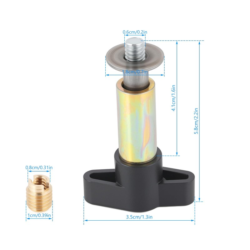Batwing Fairing Windshield Threaded Brass Insert Restoration Kit Replacement for