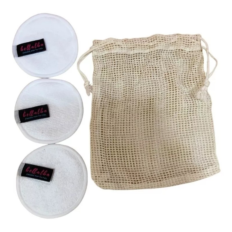 Importacion Pads Desmaquillantes De Bambú Reutilizables Oferta 2 X 1