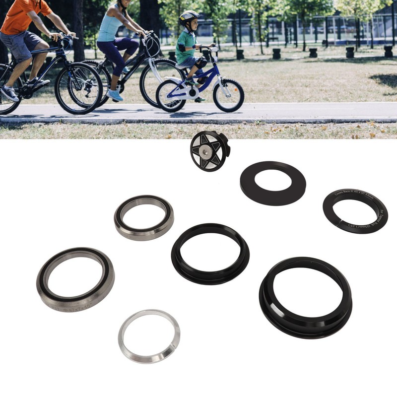 Bike Front Fork Bowl Set Bikes Headset Bearing Accessory for