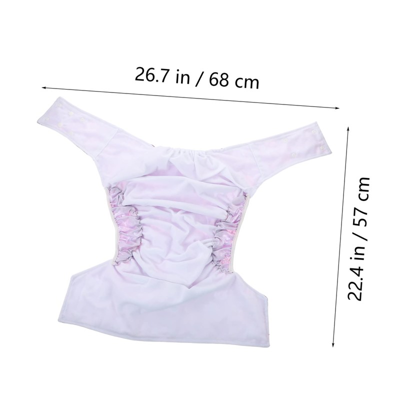 FOMIYES Sanitary Pants 1 Pc Adult Nappy Breathable Absorbent Leak
