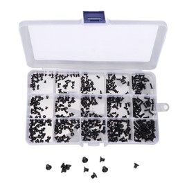 Tornillos para Computadora Portátil, 450 Piezas, Kit de Tornillos para Computadora Portátil, Resistentes y Duraderos, para Reparaciones de Computadoras Portátiles para Reparación