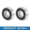 A ABSOPRO 6201-2RS Double Sealed Ball Bearings 12 x 32