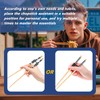 LYART 7 Pairs Reusable Training Chopsticks Beginners for Kids Adults