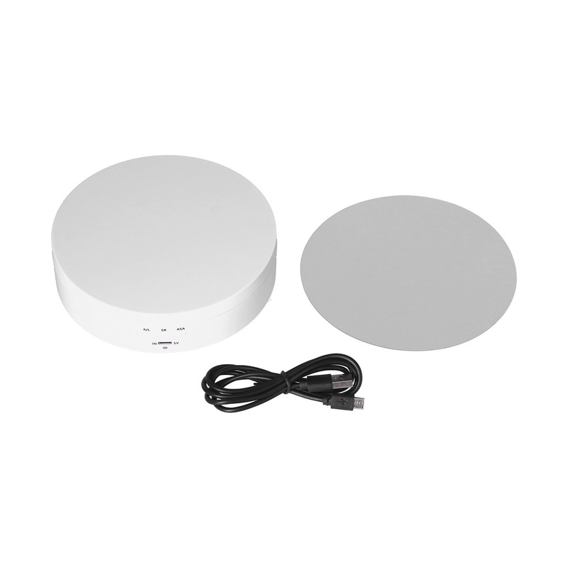 Motorized Rotating Display Stand 138mm Electric Rotating Turntable 3 Speed