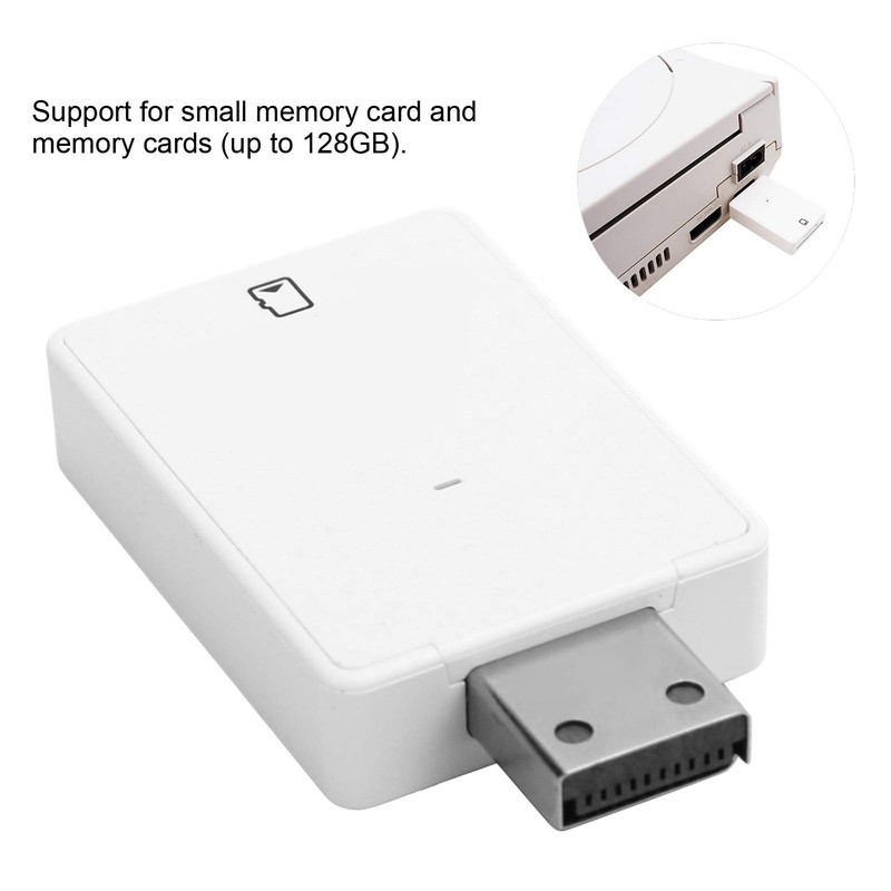 MUNEFE DC Memory Card Adapter, Card Reader, Memory Card Reader