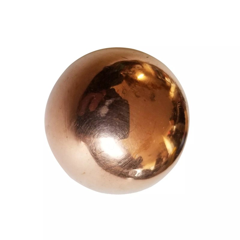Pure Solid Copper Ball Sphere Orb Energy Healing Grounding Mineral