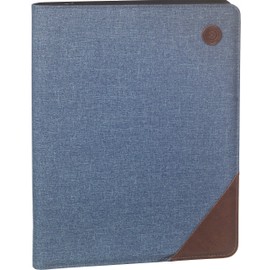 Carchivo Venture Series Document Holder with Zip - Denim Blue