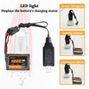 VICMILE 7.4V 1200mah Li-ion Battery 2S 15C RC Boat Batteries