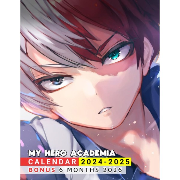 Calendar 2024 - 2025: Anime and Entertainment Calendar, Eco Friendly,