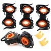Rowiz Flashlight Holder, 360 Degree Rotation Bicycle Bike LED Light