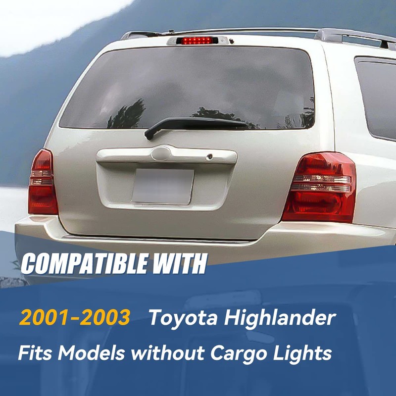 Auto Dynasty Rear High Mount Black Housing LED 3rd Third