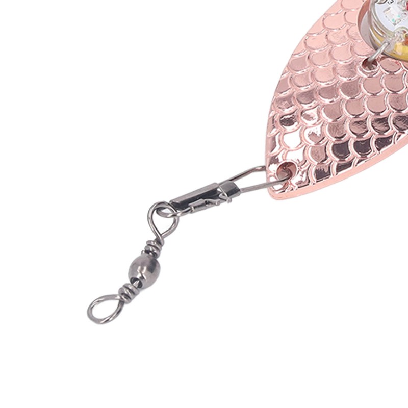 5PCS LED Fishing Lure Light Rustproof Stainless Steel LED Lighted