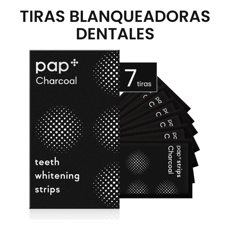Freshmile Tiras Blanqueadoras Dentales Con Carbón Activado