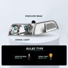 TUSDAR Headlight Assembly Set with Corner Lights 4pcs for 98-11