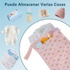 AKOZLIN Bolsa para Ropa Mojada, Beige,Impermeable, 2 Pcs Bolsas para