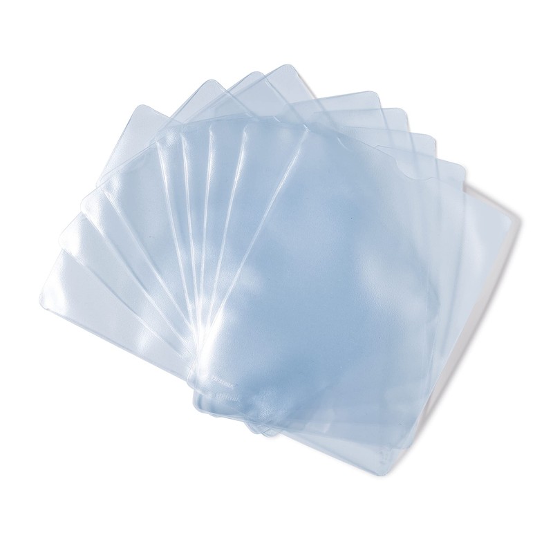 HERMA 1332 Transparent ID Cover, Pack of 10, Vaccination Certificate