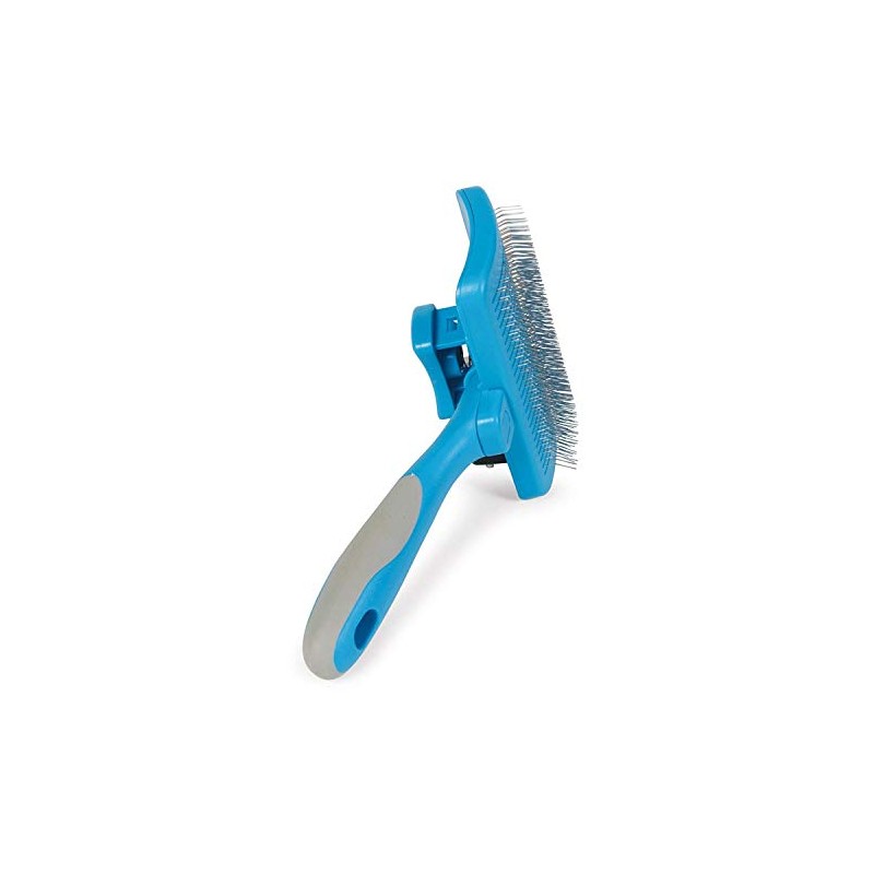 Ancol Ergo Self Cleaning Slicker Brush