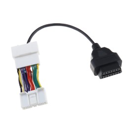 OBD2 Adapter Splitter Kabel kompatibel mit Modell 3 Modell Y 2019-2021 Splitter Kabel Diagnose-Scanner Autoanschluss OBDII