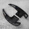 TECART 2Pcs ABS plastic Steering Wheel Paddle Shifter Extension Cover