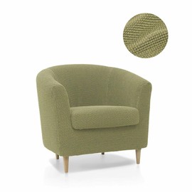 SOFASKINS® Armchair Cover, Super Elastic Sofa Cover, Breathable and Durable, Easy to Install Sofa Cover, 60-90 cm, Pistachio Colour