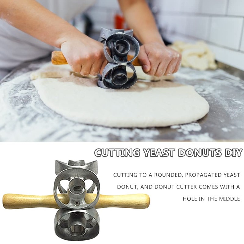 YRDGRG Donut Cutter | Mold,Machine Pastry Dough Baking Roller Kitchen
