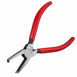 Btuty 5" Guitar Fret Puller Pliers Alloy Steel Rubber Grip Fret Wire Pliers for Acoustic Electric Guitar Bass Other String Instruments String Cutter Luthier Tools